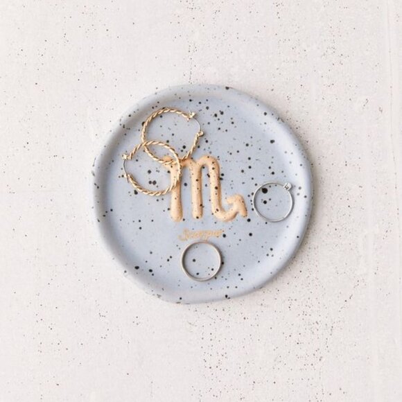 URBAN Outfitters Boho Zodiac Catch-All Dish Scorpio - Picture 1 of 5